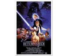 Plakatas ERIK Star Wars Return of the Jedi poster