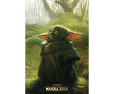 ERIK Star Wars The Mandalorian Baby Yoda poster