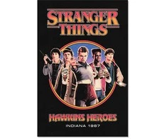 Plakatas ERIK Stranger Things Hawkins Heroes poster