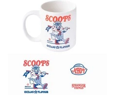 ERIK Stranger Things Scoops Ahoy mug 350ml