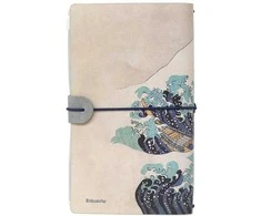 ERIK The Great Wave of Kanagawa Hokusai travel notebook