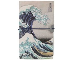 ERIK The Great Wave of Kanagawa Hokusai travel notebook