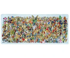 Kilimėlis ERIK The Simpsons gaming desk mat
