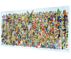 Kilimėlis ERIK The Simpsons gaming desk mat