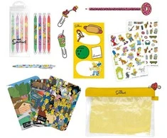 ERIK The Simpsons stationary set
