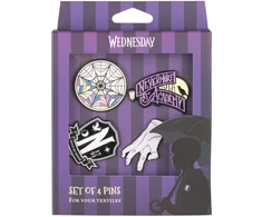 ERIK Wednesday set of 4 pins