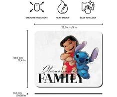 Ert Group Disney Lilo &amp; Stitch Pelės kilimėlis