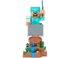„Cable Guys“ laikiklis - „Minecraft: Steve In Diamond Armour R.E.S.T.“