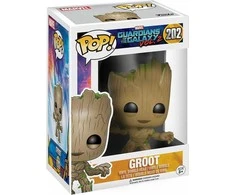 FUNKO POP! Vinilinė figūrėlė: Marvel Guardians of the Galaxy - Groot, 9 cm