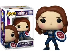 FUNKO POP! Vinilinė figūrėlė: Marvel What If ...? - Captain Carter, ~9 cm