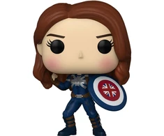 FUNKO POP! Vinilinė figūrėlė: Marvel What If ...? - Captain Carter, ~9 cm