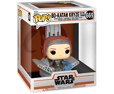 FUNKO POP! Vinilinė figūrėlė: Star Wars - Bo-Katan Kryze on the Throne, ~9 cm