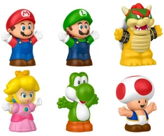 Fisher Price - „Super Mario“ 6 figūrėlių rinkinys (JHG63)