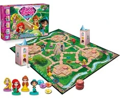 FOURNIER Spanish Disney Princess Race Chase board game