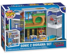 Funko Bitty POP Boxes figure Sonic The Hedgehog Sonic 2 diorama Set