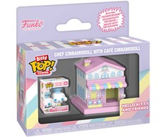 Funko Bitty POP figure Town Hello Kitty and Friends Chef Cinnamoroll With Cafe Cinnamoroll