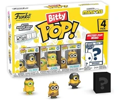 FUNKO Bitty POP! Figūrėlių rinkinys: Minions, ~3 cm (4 vnt.)