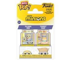 Funko Bitty POP pack 2 figures Minions Bob &amp; Dave
