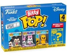 FUNKO Bitty POP! Figūrėlių rinkinys: Disney, ~3 cm (4 vnt.)