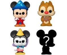 Funko Bitty POP! figūrėlės Disney Classic burtininkas 2 cm 4 vnt.