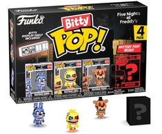 FUNKO Bitty POP! Figūrėlių rinkinys: Five Nights at Freddy's, ~3 cm (4 vnt.)