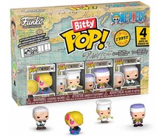 Funko Blister 4 figures Bitty POP One Piece Sanji