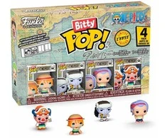 FUNKO Bitty POP! Figūrėlių rinkinys: One Piece, ~3 cm (4 vnt.)