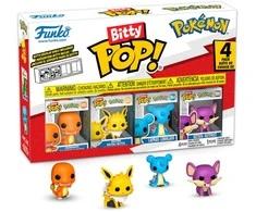 FUNKO Bitty POP! Figūrėlių rinkinys: Pokemonai, ~3 cm (4 vnt.)
