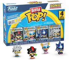 Funko Blister 4 figures Bitty POP Sonic The Hedgehog