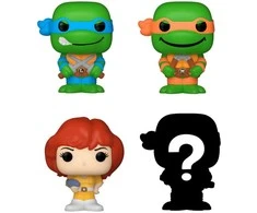 FUNKO Bitty POP! Figūrėlių rinkinys: Vėžliukai nindzės, ~3 cm (4 vnt.)