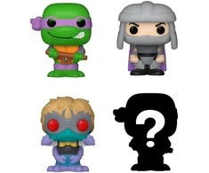 FUNKO Bitty POP! Figūrėlių rinkinys: Vėžliukai nindzės, ~3 cm (4 vnt.)