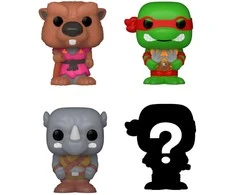 FUNKO Bitty POP! Figūrėlių rinkinys: Vėžliukai nindzės, ~3 cm (4 vnt.)