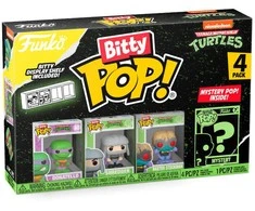 FUNKO Bitty POP! Figūrėlių rinkinys: Vėžliukai nindzės, ~3 cm (4 vnt.)