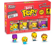 Asmodee FUNKO Bitty POP! Figūrėlių rinkinys: The Simpsons, ~3 cm (4 vnt.)