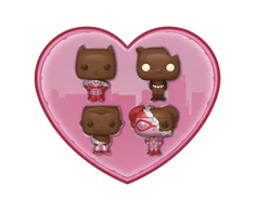 FUNKO POP! Vinilinių figūrėlių rinkinys: DC: Valentines - Batman, ~5 cm (4 vnt.)