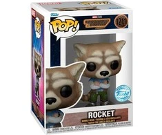 FUNKO POP! Vinilinė figūrėlė: Marvel: Guardians of the Galaxy - Rocket, 9 cm