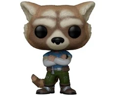 FUNKO POP! Vinilinė figūrėlė: Marvel: Guardians of the Galaxy - Rocket, 9 cm
