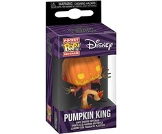 FUNKO POP! Raktų pakabutis: Disney Nightmare Before Christmas - Pumpkin King, 10 cm
