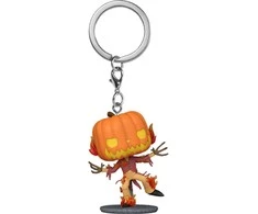 FUNKO POP! Raktų pakabutis: Disney Nightmare Before Christmas - Pumpkin King, 10 cm