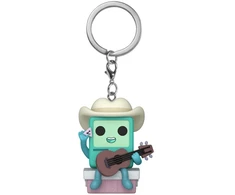 Funko Pocket POP Keychain Adventure Time Cowboy BMO with guitar