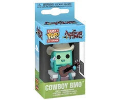Funko Pocket POP Keychain Adventure Time Cowboy BMO with guitar
