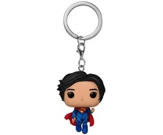 FUNKO POP! Raktų pakabutis: Flash - Supergirl, 10 cm