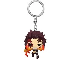 FUNKO POP! Raktų pakabutis: Demon Slayer - Tanjiro Kamado, 10 cm