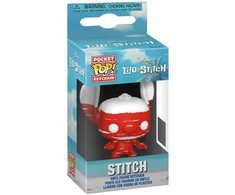 FUNKO POP! Raktų pakabutis: Lilo &amp; Stitch - Stitch Badness Level (Deco)