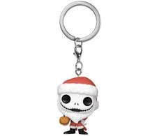 FUNKO POP! Raktų pakabutis: Disney - Santa Jack, 10 cm