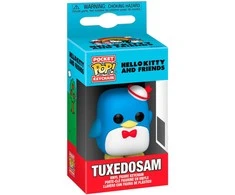 FUNKO POP! Raktų pakabutis: Hello Kitty and Friends - Tuxedosam, 10 cm