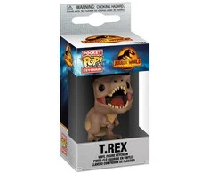 FUNKO POP! Raktų pakabutis: Jurassic World - T-Rex, 10 cm