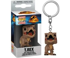 FUNKO POP! Raktų pakabutis: Jurassic World - T-Rex, 10 cm