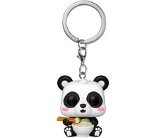 FUNKO POP! Raktų pakabutis: Kawaii Foodies - Poke Panda, ~9 cm