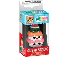 FUNKO Pocket POP! Raktų pakabutis: Kawaii Foodies - Sushi Stack, 4 cm